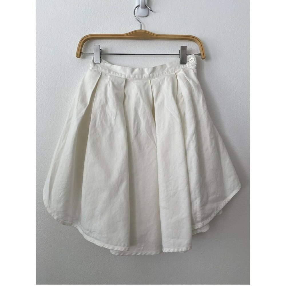 Boy. Band Of Outsiders Cotton Toile Skirt Size 0